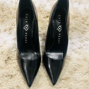 Katy Perry Collections Glossy Black Heels